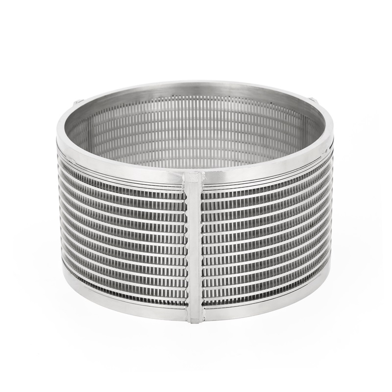 Stainless Steel Wire Mesh Welded Strainer Baskets Wedge Wire Screens