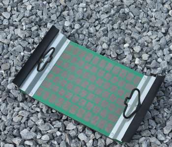 Oil Vibrating Sieving Mesh Wave Screen Composite Frame Screen