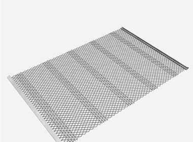 What causes the vibration screen to break?