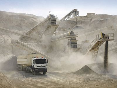 Sand and gravel industry application