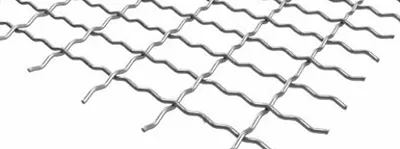 中弯矩形孔编织筛网 Intermediate Crimped Rectangular Woven Wire screen