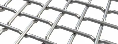 平顶弯编织筛网 Flat Top Crimped Woven Wire Screen